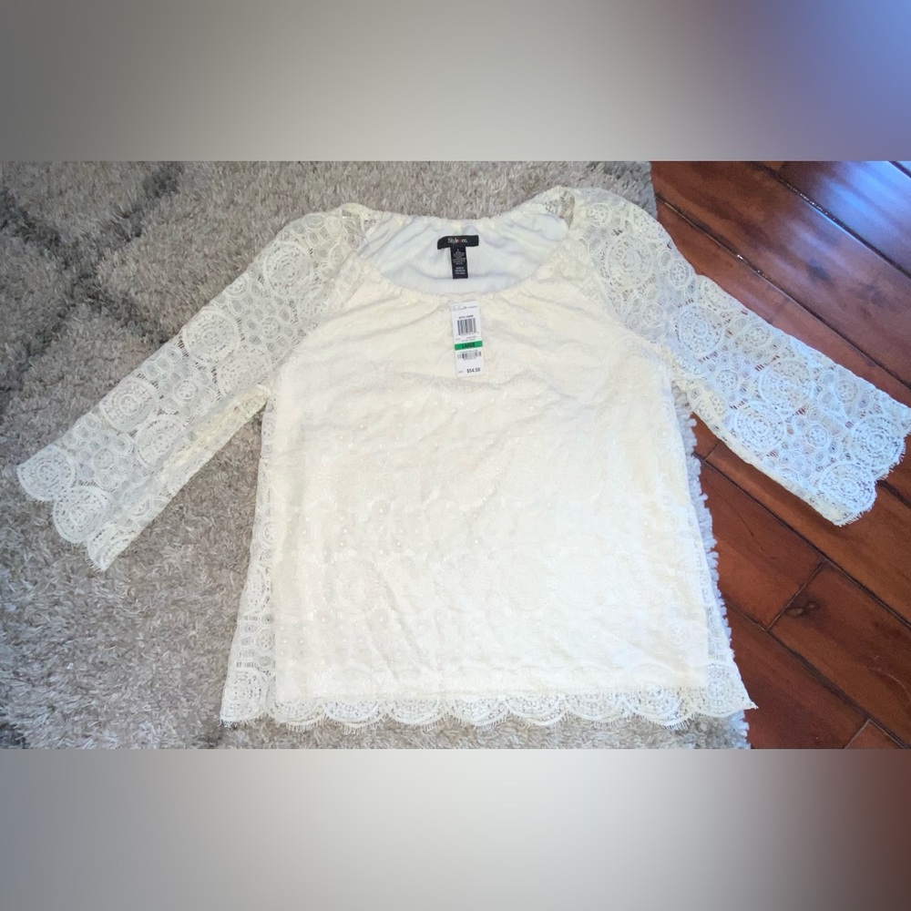 Retro Charm shirt from Macys.Never warn with tags still on